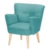 Mørteens Fauteuil Bauro II - Turquoise 1 Mørteens Fauteuil Bauro II - Turquoise -Meubles de salon Soldes sessel bauro ii filz tuerkis 4544100