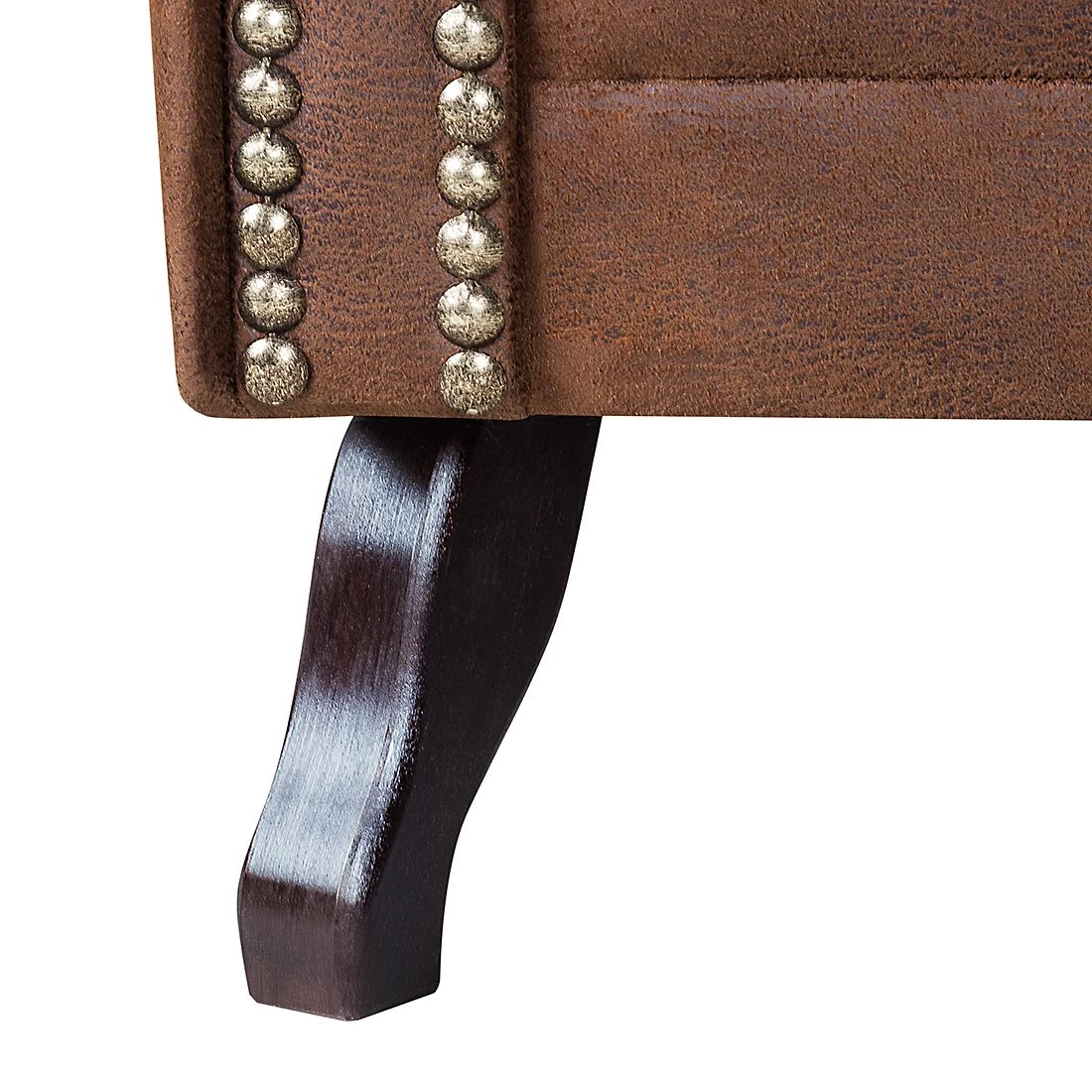 Ars manufacti Fauteuil Benavente - Aspect vieux cuir marron 11 Ars manufacti Fauteuil Benavente - Aspect vieux cuir marron – Image 9