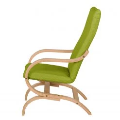 Modoform Fauteuil Bueno Vista - Vert gazon - Beige - Hêtre 14 Modoform Fauteuil Bueno Vista - Vert gazon - Beige - Hêtre -Meubles de salon Soldes sessel bueno vista strukturstoff buche natur grasgruen 4617380