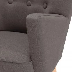 Mørteens Fauteuil Bumberry - Taupe -Meubles de salon Soldes sessel bumberry webstoff taupe 5143652