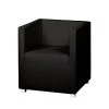 Mooved Fauteuil Carmen - Imitation cuir - Noir