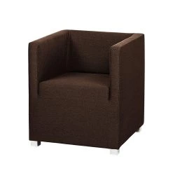Mooved Fauteuil Carmen - Tissu marron foncé