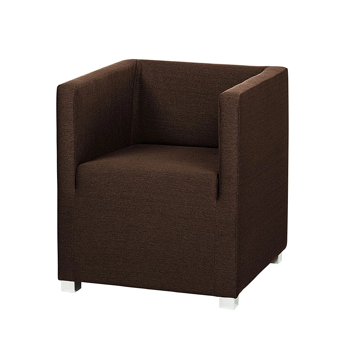 Mooved Fauteuil Carmen - Tissu marron foncé 3 Mooved Fauteuil Carmen - Tissu marron foncé