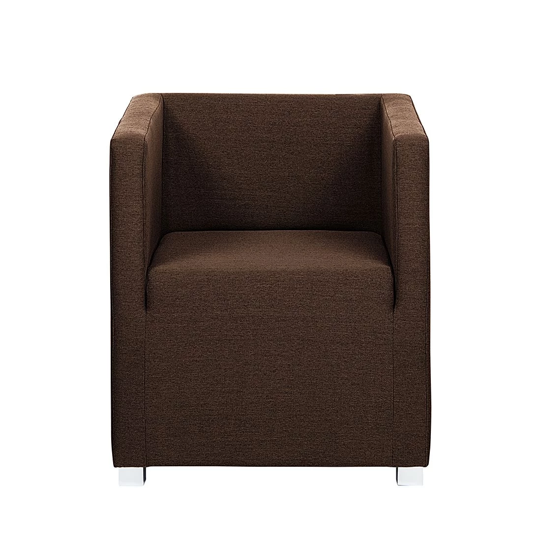 Mooved Fauteuil Carmen - Tissu marron foncé 6 Mooved Fauteuil Carmen - Tissu marron foncé – Image 4