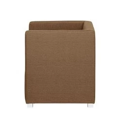 Mooved Fauteuil Carmen - Tissu marron doré -Meubles de salon Soldes sessel carmen stoff goldbraun 1321457