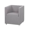 Mooved Fauteuil Carmen - Tissu - Gris