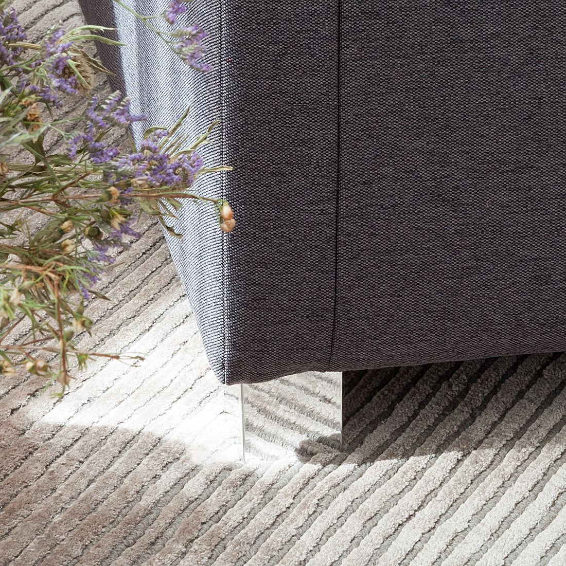 Mooved Fauteuil Carmen - Tissu - Gris 5 Mooved Fauteuil Carmen - Tissu - Gris – Image 3