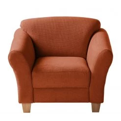 Ars Natura Fauteuil Cebu - Marron miel -Meubles de salon Soldes sessel cebu webstoff honigbraun 4568260