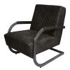 Ars manufacti Fauteuil Cisco - Basalte -Meubles de salon Soldes sessel cisco antiklederlook basalt 4865196