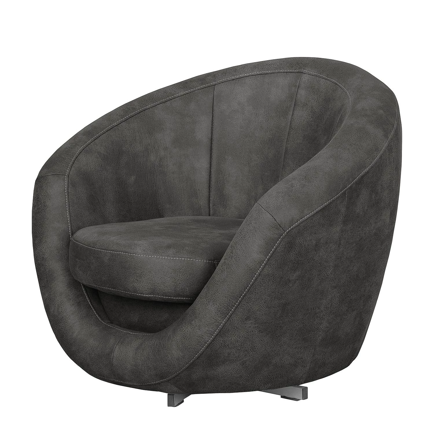 Fredriks Fauteuil Marvin - Gris foncé 3 Fredriks Fauteuil Marvin - Gris foncé