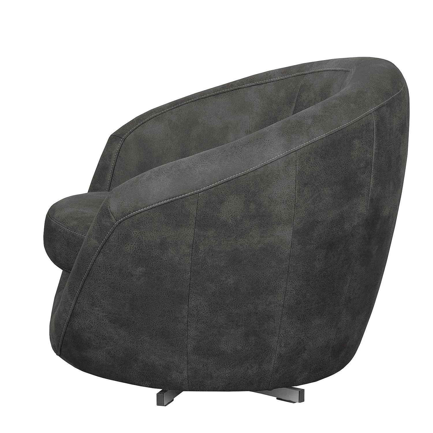 Fredriks Fauteuil Marvin - Gris foncé 5 Fredriks Fauteuil Marvin - Gris foncé – Image 3
