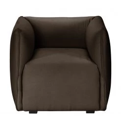 Fredriks Fauteuil Grady I - Expresso -Meubles de salon Soldes sessel grady webstoff i ohne hocker braun 4770584