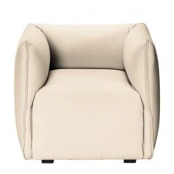 Fredriks Fauteuil Grady I - Tissu -Meubles de salon Soldes sessel grady webstoff i ohne hocker ecru 4770624