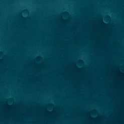 Jack & Alice Fauteuil à oreilles Grendon Velours - Bleu pétrole -Meubles de salon Soldes sessel grendon i samt dunkelblau 4224968