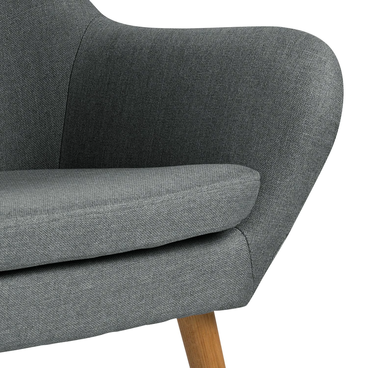 Mørteens Fauteuil Jenks - Gris clair 5 Mørteens Fauteuil Jenks - Gris clair – Image 3