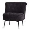 Jack & Alice Fauteuil Jonas I - Noir 2 Jack & Alice Fauteuil Jonas I - Noir -Meubles de salon Soldes sessel jonas samtstoff schwarz 1844718