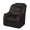 Modoform Fauteuil Lakin Imitation cuir - Marron foncé 2 Modoform Fauteuil Lakin Imitation cuir - Marron foncé -Meubles de salon Soldes sessel lakin kunstleder dunkelbraun 4077432 1