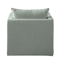 Eva Padberg Collection Fauteuil Lavina - Tissu Moretey : Menthe -Meubles de salon Soldes sessel lavina webstoff mintgrau 4721804