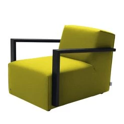 Tom Tailor Fauteuil Lazy - Jaune moutarde - Sans repose-pieds
