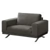 Jack & Alice Fauteuil Lorcy - Gris -Meubles de salon Soldes sessel lorcy samt grau 4892728