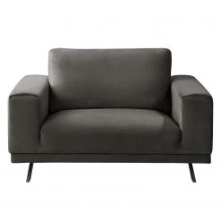 Jack & Alice Fauteuil Lorcy - Gris 11 Jack & Alice Fauteuil Lorcy - Gris -Meubles de salon Soldes sessel lorcy samt grau 4892732