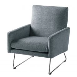 Studio Copenhagen Fauteuil Maximus - Tissu structuré - Gris pigeon
