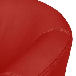 Fredriks Fauteuil Minga - Rouge -Meubles de salon Soldes sessel minga echtleder rot 4474056