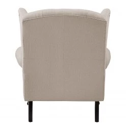Maison Belfort Fauteuil à oreilles Miscol - Cappuccino - Sans repose-pieds -Meubles de salon Soldes sessel miscol webstoff ohne hocker cappuccino 4886688