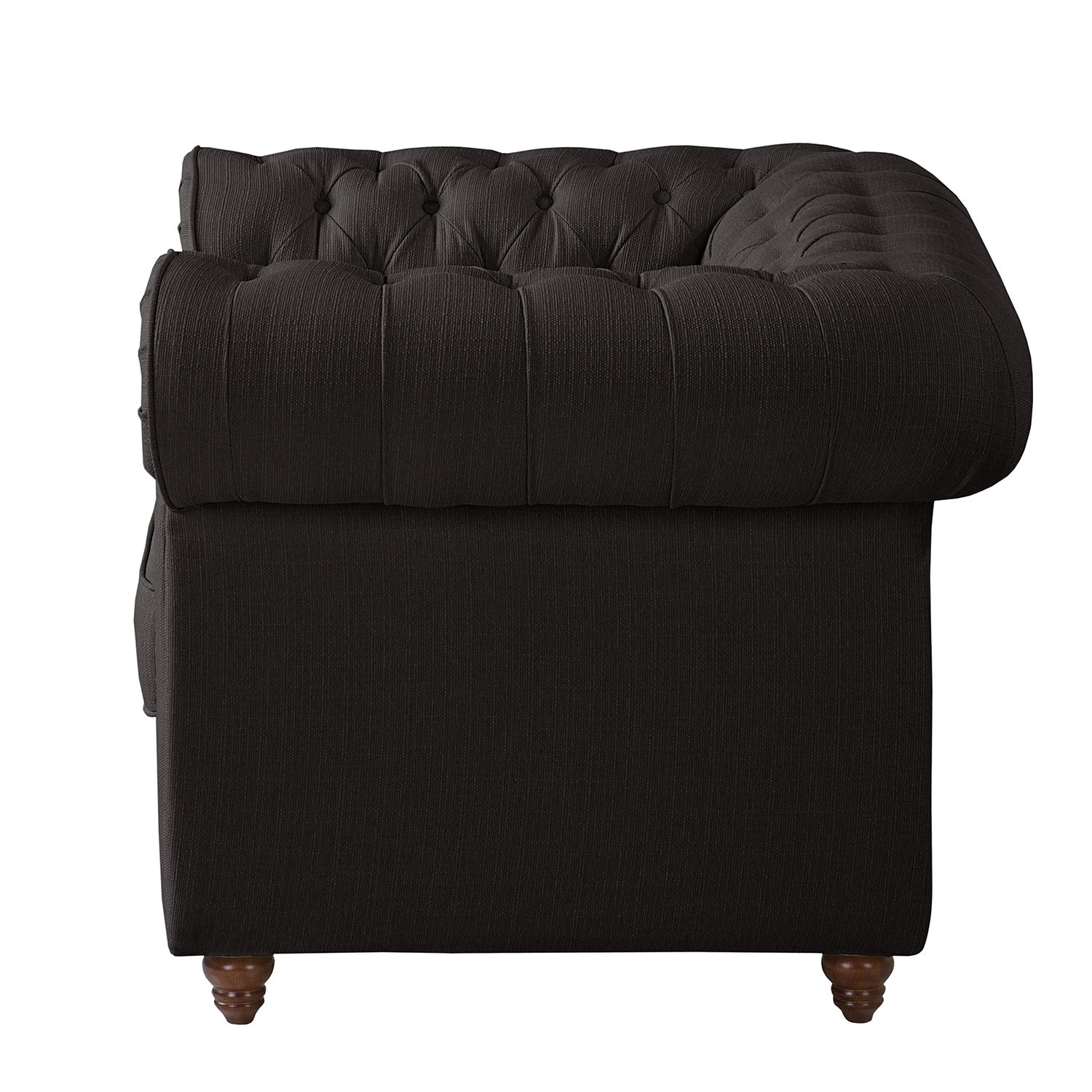 Maison Belfort Fauteuil Chesterfield Pintano - Anthracite 6 Maison Belfort Fauteuil Chesterfield Pintano - Anthracite – Image 4