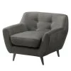 Ars manufacti Fauteuil Rometta - Gris foncé 2 Ars manufacti Fauteuil Rometta - Gris foncé -Meubles de salon Soldes sessel rometta antiklederlook dunkelgrau 4927856