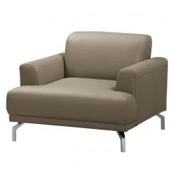 Fredriks Fauteuil Sisto - Cuir véritable - Taupe