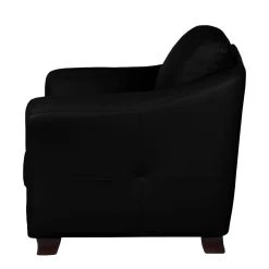 Modoform Fauteuil Toucy - Cuir véritable noir -Meubles de salon Soldes sessel toucy echtleder schwarz 461135