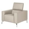Loftscape Fauteuil Varberg - Cuir véritable taupe 2 Loftscape Fauteuil Varberg - Cuir véritable taupe -Meubles de salon Soldes sessel varberg echtleder taupe 1163842