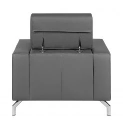 Fredriks Fauteuil Varberg - Imitation cuir -Meubles de salon Soldes sessel varberg kunstleder grau 5065260