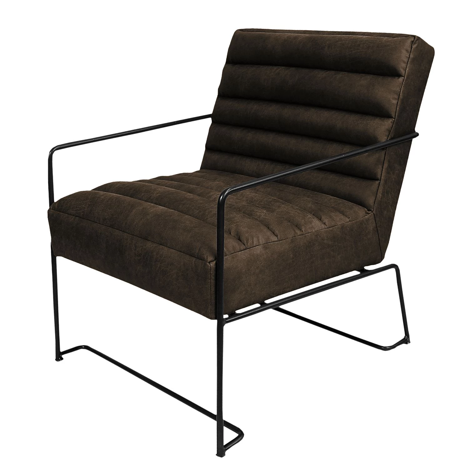 Ars manufacti Ensemble de salon Voda I (3-2-1) - Gris marron 10 Ars manufacti Ensemble de salon Voda I (3-2-1) - Gris marron – Image 8