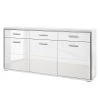 Loftscape Buffet Arco - Blanc brillant / Blanc -Meubles de salon Soldes sideboard arco hochglanz weiss weiss 4710752