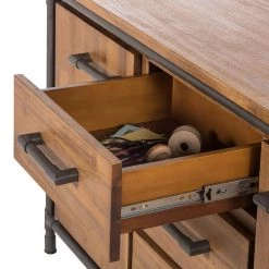 Ars manufacti Buffet Atelier - Partiellement en acacia massif -Meubles de salon Soldes sideboard atelier akazie teilmassiv 1832622