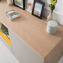 Studio Copenhagen Buffet Caspito - Chêne / Gris clair 25 Studio Copenhagen Buffet Caspito - Chêne / Gris clair -Meubles de salon Soldes sideboard caspito hellgrau eiche 4373664