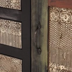 Wolf-Möbel Buffet Goa II - Partiellement en manguier et acacia massifs -Meubles de salon Soldes sideboard goa mehrfarbig 1559530