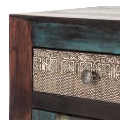 Wolf-Möbel Buffet Goa II - Partiellement en manguier et acacia massifs -Meubles de salon Soldes sideboard goa mehrfarbig 1559534