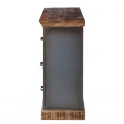 Ars manufacti Console Hunter - Manguier massif / Métal - Manguier / Gris bleu 17 Ars manufacti Console Hunter - Manguier massif / Métal - Manguier / Gris bleu -Meubles de salon Soldes sideboard hunter mango massiv metall mango blaugrau 4414516