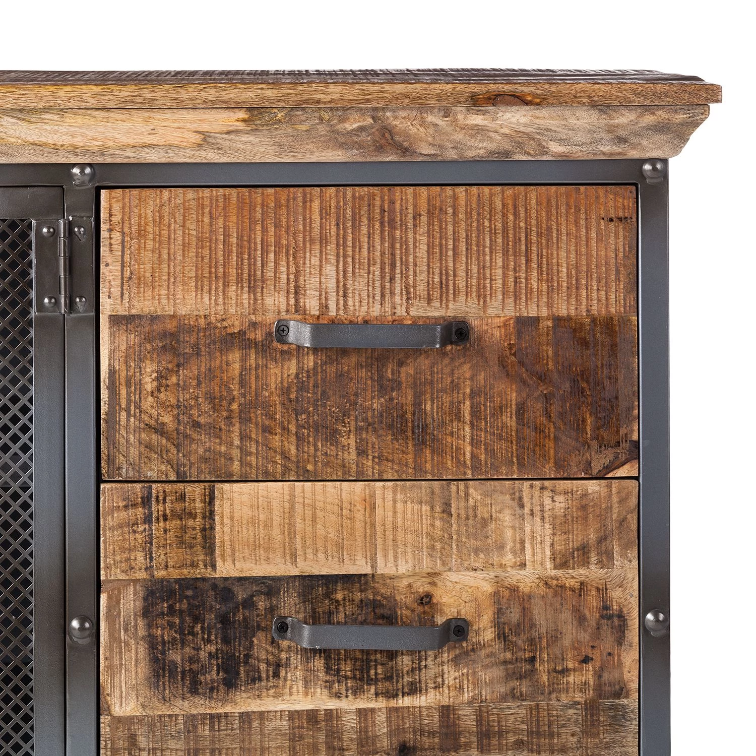 Ars manufacti Console Hunter - Manguier massif / Métal - Manguier / Gris bleu 10 Ars manufacti Console Hunter - Manguier massif / Métal - Manguier / Gris bleu – Image 8