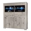 Mooved Buffet haut Hunton -Meubles de salon Soldes sideboard hunton sandeiche dekor 4976312