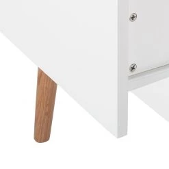 Mørteens Buffet Lindholm III - Partiellement en chêne massif - Blanc 19 Mørteens Buffet Lindholm III - Partiellement en chêne massif - Blanc -Meubles de salon Soldes sideboard lindholm iii weiss matt eiche massiv 364878