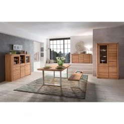 Naturoo Buffet haut Lombok - Partiellement en bois massif -Meubles de salon Soldes sideboard lombok teilmassiv kernbuche 5004188 1