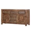 Ars manufacti Buffet Pintage - Manguier massif - Teinté et verni -Meubles de salon Soldes sideboard pintage mango massiv gebeizt lackiert 260199
