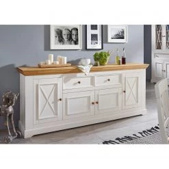 Maison Belfort Buffet Ummanz I - Epicéa blanc 9 Maison Belfort Buffet Ummanz I - Epicéa blanc -Meubles de salon Soldes sideboard ummanz i kiefer massiv kiefer weiss kiefer honig 5088608
