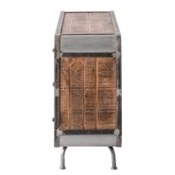 Ars manufacti Buffet Wharton I - Partiellement en acacia massif / Acier -Meubles de salon Soldes sideboard wharton i mango teilmassiv stahl 5212016