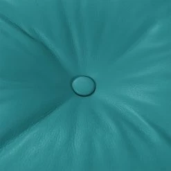 Says Who Tabouret Cilaos - Bleu pétrole -Meubles de salon Soldes sitzhocker cilaos echtleder petrol 2994261