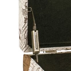 Home Design Banquette Sagres - Lin multicolore -Meubles de salon Soldes sitztruhe sagres creme braun 2710546